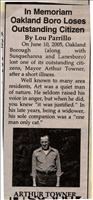 Towner, Arthur (Memoriam)